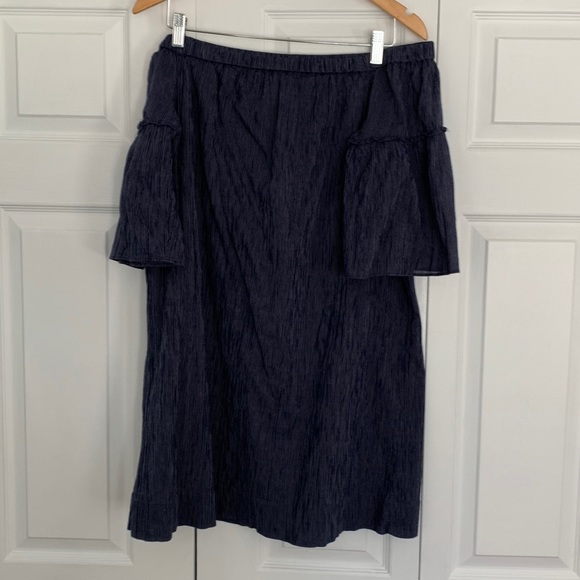 Madewell Pinstripe Sundress. - Picture 4 of 7